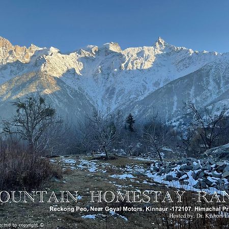Mountain Home Stay -Rang, At Reckong Peo - Kalpa, Near Goyal Motors, Way To Petrol Pump At Itbp Quarters Bagian luar foto